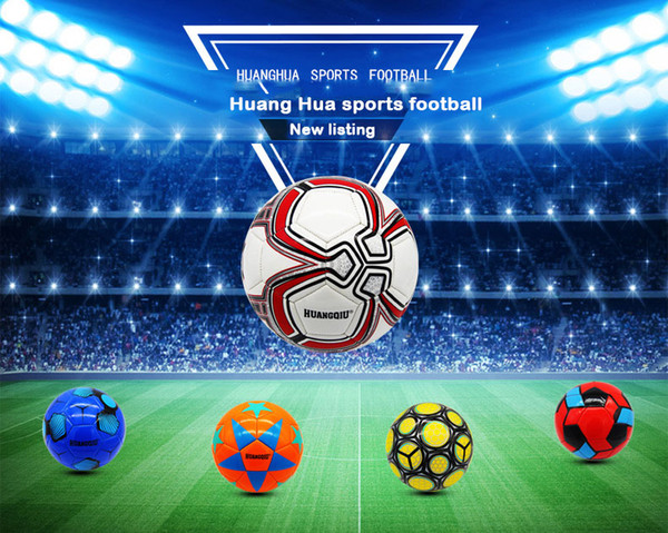 Official Size 5 Football Ball PU Granule Slip-resistant Seamless Match Training Soccer Ball Football Equipment free shipping