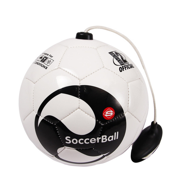 New Football BALL Kick beginner Soccer Ball Practice Belt Training Equipment Standard Official profession Balls Size 2