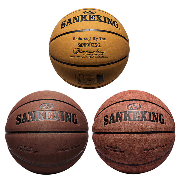 Hot Sale Basketball Ball Leather High Quality Genuine Molten PU Material Size 7 Basketball free shipping