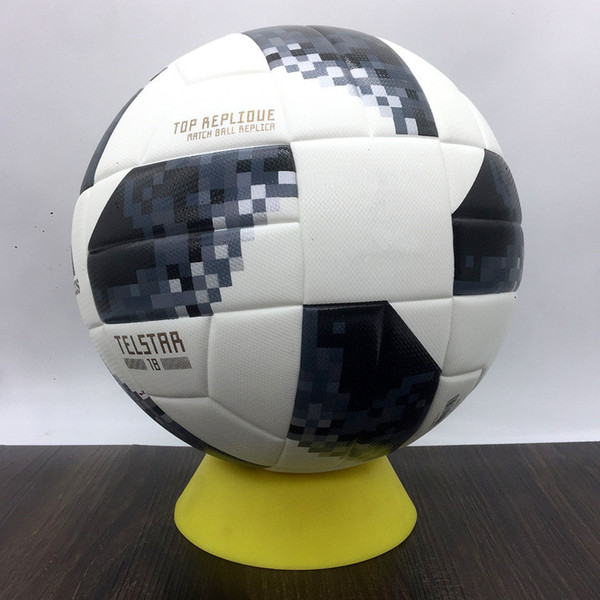 Free Shipping Size 5 match balls 2018 Russia world cup football granules slip-resistant Balls PU Material