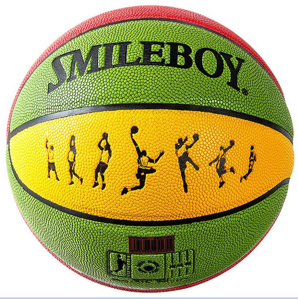 2016 Special training basketball game on the 6th Women's fancy basketball outdoor sports, high quality PU basketball