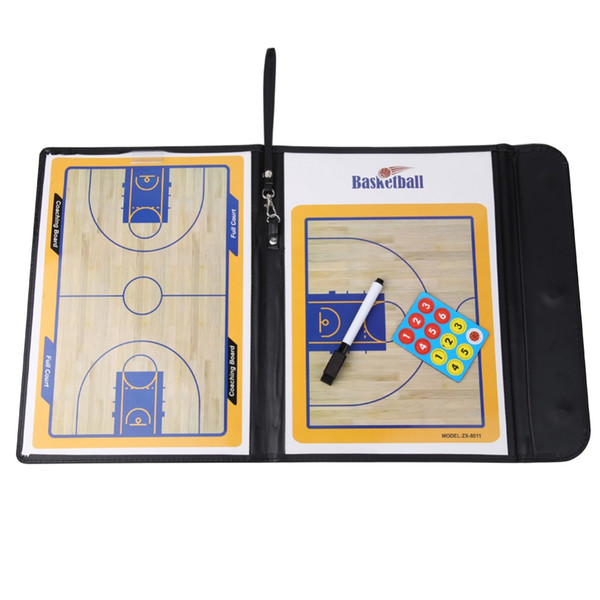 New Basketball Coaching Board Coaches Clipboard Dry Erase w/marker basketball Strategy Board Tactics Luxury Version ISP