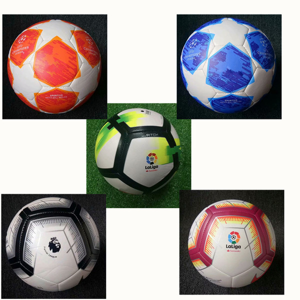 2018-2019 UEFA Champions League World Cup 5 Football Balls High-grade Nice Match Liga Premer (Ship the balls without air)