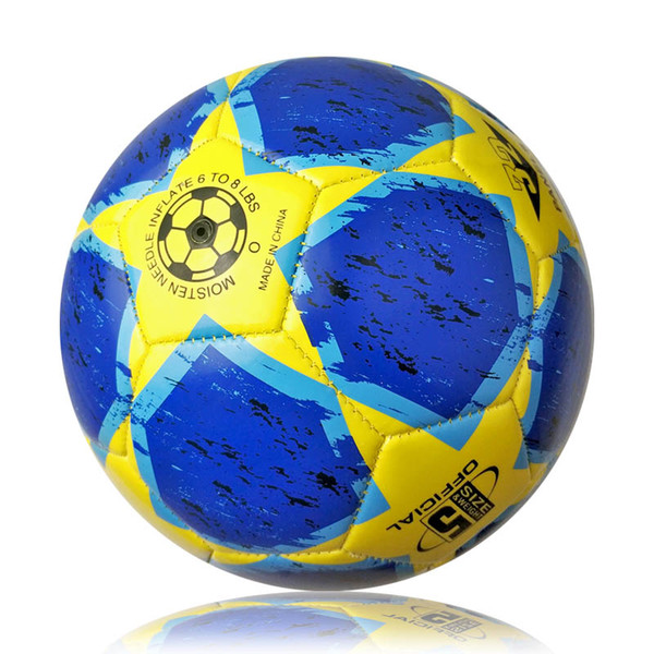 Glossy European League Soccer Ball Size 5 football Game Toy