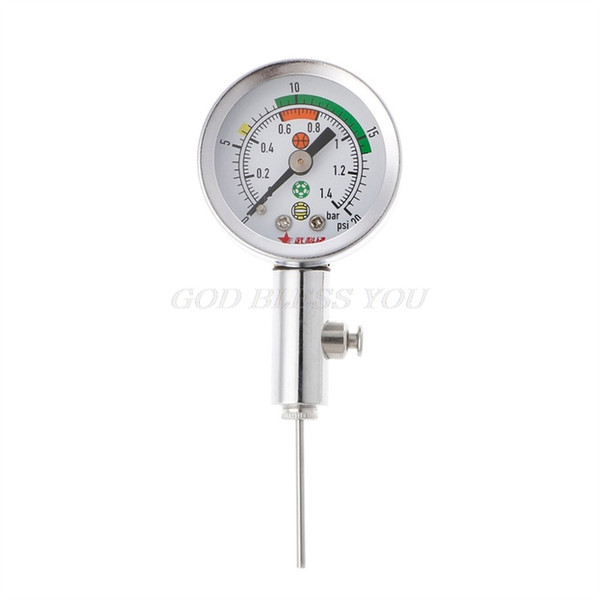 Soccer Ball Pressure Gauge Air Watch Football Volleyball Basketball Barometers #255866