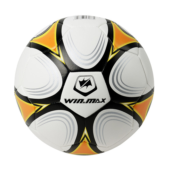 Winmax Soccer Ball WITH FREE NEEDLES Light Weight Offical Size 5 PU soccer ball With Wrap Yarn Gall 3 Colors Assorted