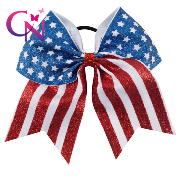 Cheerleading Girls Football Butterfly Hair Knot Circle 7