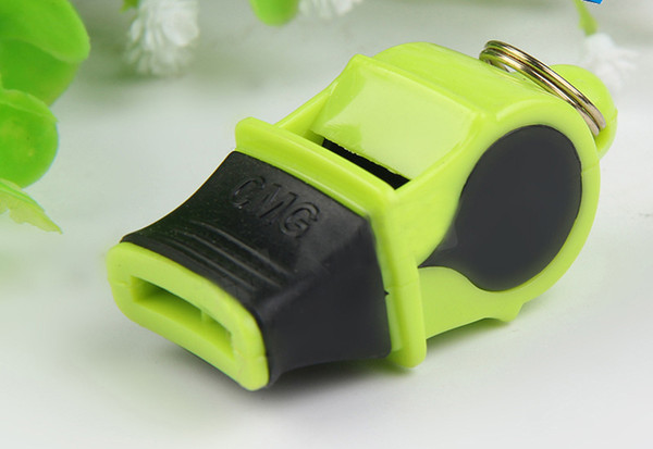 Fox 40 Whistle Multi-Color Sports Whistle with Lanyard Cushioned Mouth Grip Designed Best for Referee Lifeguard Survival Outdoor Tools M66R