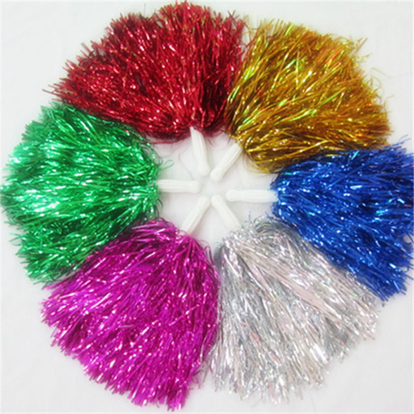 25g color ball cheerleaders aerobics square dance opening ceremony proclaimed cheers pompom, cheerleader products 6colours M393