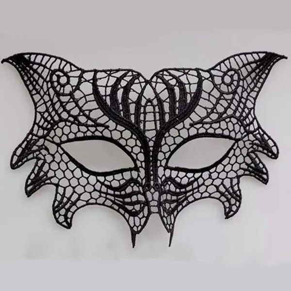 20pcs Sexy Lovely Lace Halloween masquerade masks Party Masks Venetian Party Half Face Mask For Christmas with opp package