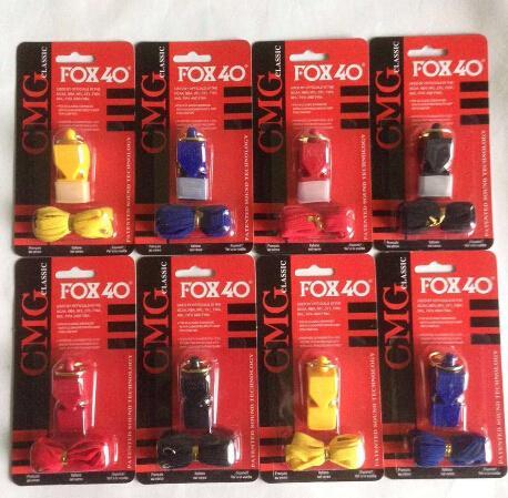 EDCGEAR fox40 Whistle Plastic FOX 40 Soccer Football Basketball Hockey Baseball Sports Classic Referee Whistle Survival Outdoor 1518