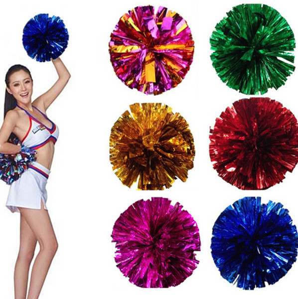 Cheerleader Factory direct sales hand flower ball handles cheerleader hand flower dance hand pull flower