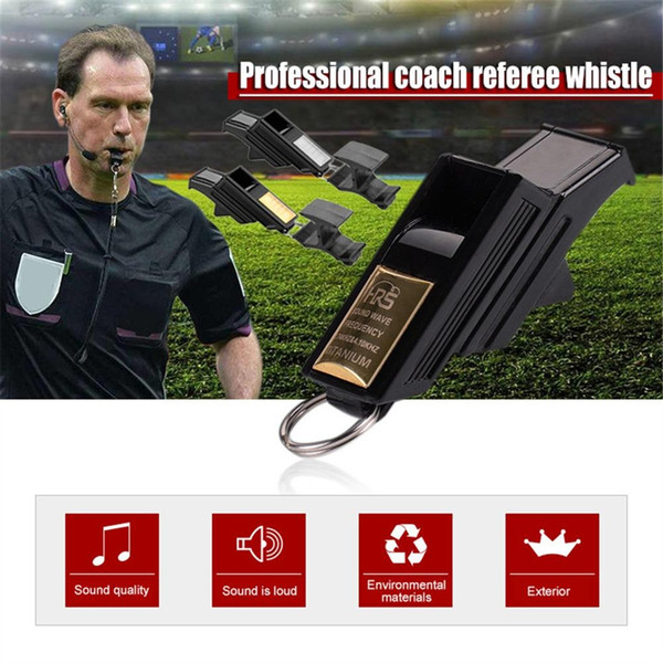 Professional Factory Direct Professional Football Referee Whistle Basketball Volleyball Whistle Sports Teacher Gold Silver #15726