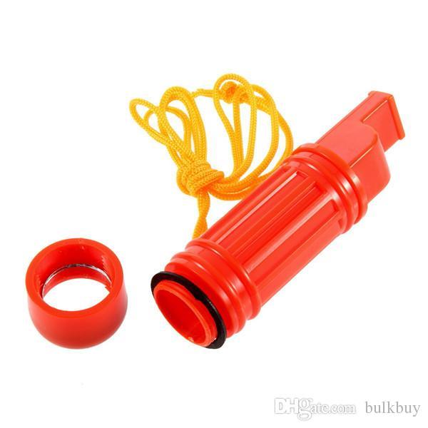 5 in 1 Multi-function Emergency Survival Compass Whistle Camping Tool