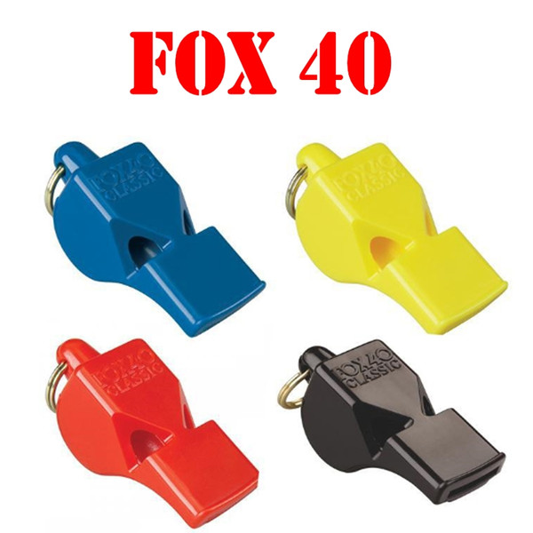 Fox 40 Classic Referee Whistle For Soccer Basketball Football Canada Brand Clear Sharp Sound CMG Patented Sound Techonlogy B240S