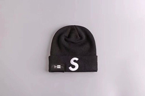 Supnew 2017FW S LOGO beanie fashion