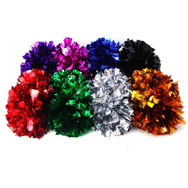 Game pompoms Cheap practical cheerleader 's cheering pom poms Apply to sports match and vocal concert Color can free combination