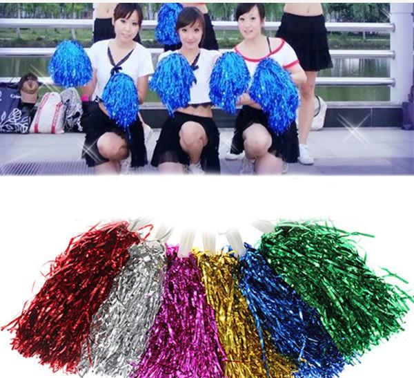 Modish Cheer Dance Sport Supplies Competition Cheerleading Pom Poms Flower Ball Lighting Up Party Cheering Fancy Pom Poms 1PC