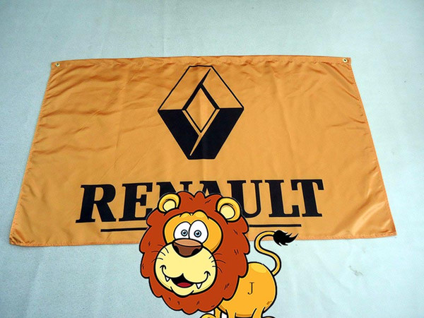 renault flag ,,90X150CM size polyester 100% polyester 90*150cm,Digital Printing