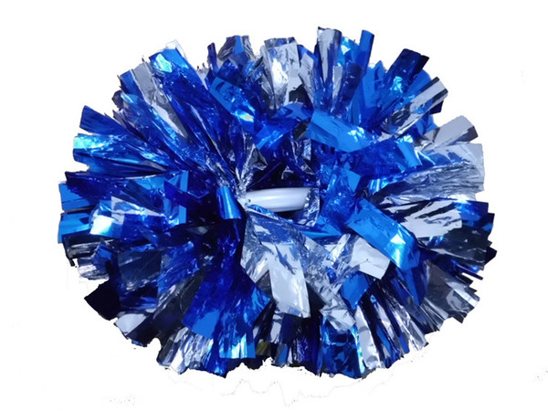 40Cm Cheerleader Sports Pompons (6Pieces /Lot )Pvc Cheerleader Pompoms Game Cheerleading Supplies Color Can Free Combination