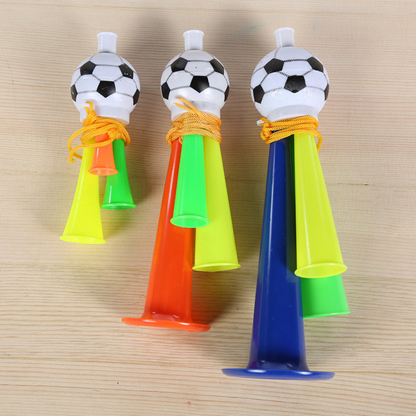 Popular 3 Sizes Cheering Horns Football Trumpet Vocal Concert Sport Meeting Cheerleading Tools Soccer Trumpets Kids Toys Gifts Whole Sale