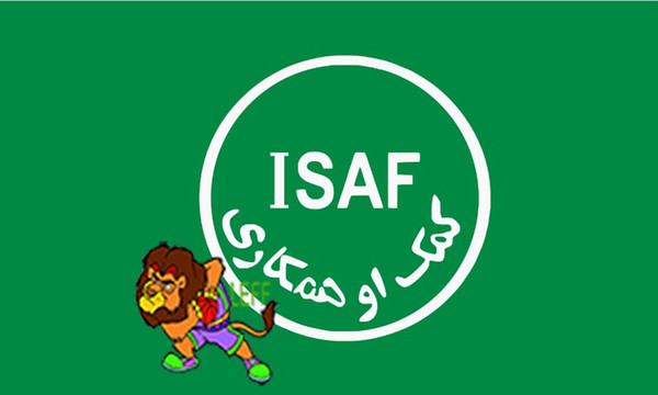 isaf flag, can custom print file,90X150CM size,100% polyster,banner 100% polyester 90*150cm,Digital Printing