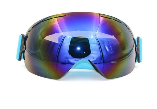 Large sphere single layer anti fog frameless ski glasses card nearsighted ski glasses export men women training yakuda's store Eyewear mens
