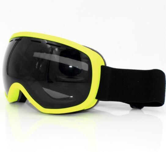 Top Fitness Double layer anti fog surface Revo coating large sphere double layer anti fog ski glasses card myopia men women wholesale yakuda