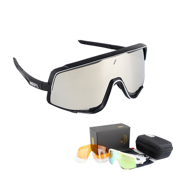 Polarized Cycling Sunglasses Men MTB Bicycle Bike Riding Outdoor Sports Cycling Sunglasses Eyewear 3 Lens Bike Glasses