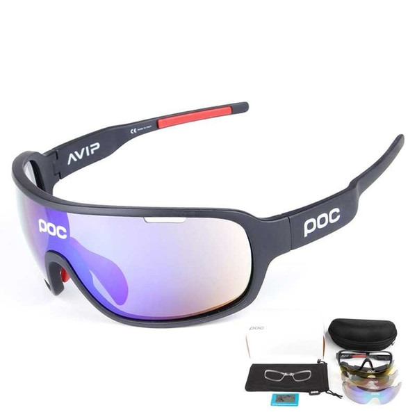 5 Lens Polarized Cycling Glasses UV400 Outdoor Sports Bicycle Glasses Men Women Bike Sunglasses gafas ciclismo Goggles Eyewear #526689