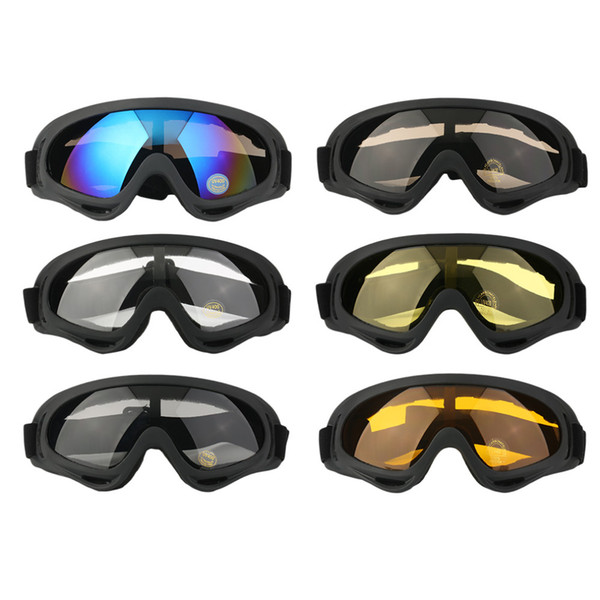 Bike Dustproof Sunglasses Ski Snowboard ATV Dirt Bike Off Road Adult Goggles Glasses Eyewear Clear Frame Eye Glasses Hot Sale