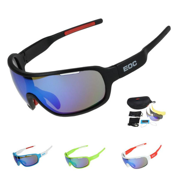 Cycling Glasses Polarized Bike Riding Protection Goggles Driving Fishing Outdoor Sports Sunglasses UV 400 3 Lens