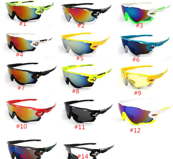 Hot 18 colors Fashion Explosion-Proof Designer Sunglasses For Men UV400 Sports Protective Goggle Sunglasses Outdoor Sports Men Eyewear gafas