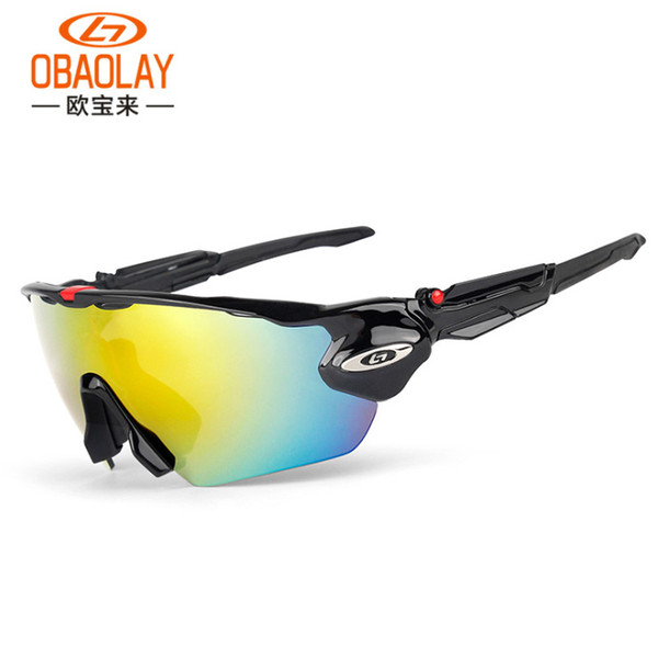 Cycling Sunglasses High Quality 5 Lenses Polarized Sunglasses For Mens Womens gafas Sport Bicycle Running Mens Eyewear With Box