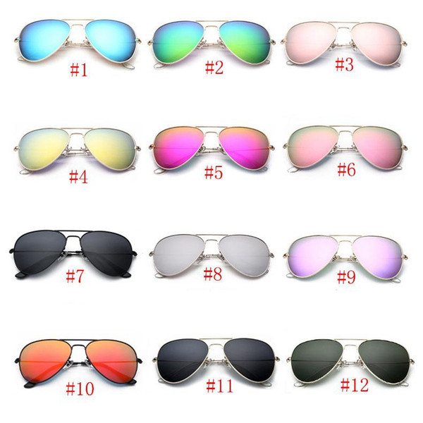 Polarized Brand Designer Sunglasses unisex Shades Sunglasses True colorful film scratch-resistant universal retro dazzle glasses MMA1856