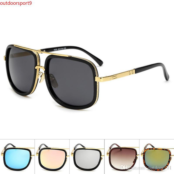 Designer Sunglasses Men and Women Street Shooting Retro Sunglasses Big Box Glasses Fashion Star with The Same Paragraph