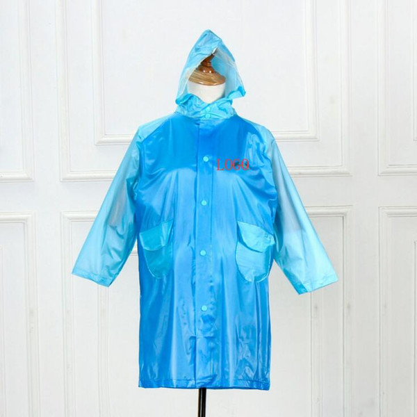 Customized children's student poncho double single thickening increase raincoat poncho