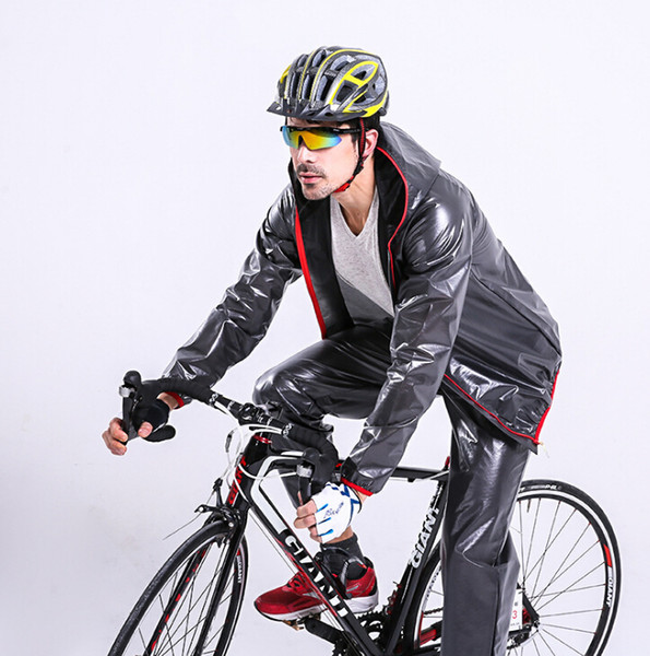 Cycling raincoat men and women sportswear outdoor split bicycle raincoat rain pants suit mountain bike equipment