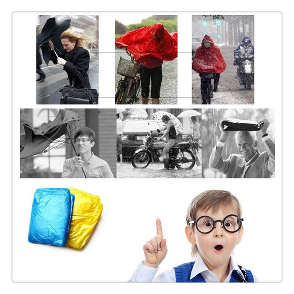 High Quality Raincoat Disposable Raincoats Poncho Rainwear Travel One Time Rain Coat Rain Wear Gifts Free Shipping