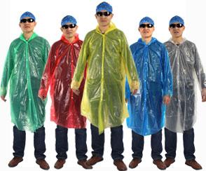 One-time Raincoat Fashion Hot Disposable PE Raincoats Poncho Rainwear Travel Rain Coat Rain Wear Travel Rain Coat cycling Hiking Wain Wear