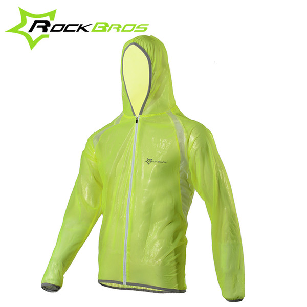 ROCKBROS Cycling Rain Wear Cycling Raincoat MultiFunction Jacket Waterproof Windproof TPU Raincoat Bike Bicycle Equipment Clothes 3 Colors