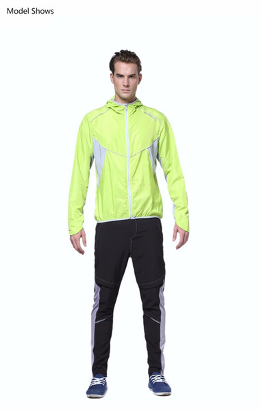 Cycling Jacket Windbreaker Unisex Quick Dry Waterproof Windproof Long Sleeve Jackets Bike Bicycle Nylon Coat Cycling Clothing