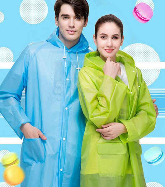 Wholesale 2017 New Adult conjoined raincoat Outdoor hiking raincoat Fashion Color Rain Wear Camping Travel Rain Coat Free Shipping