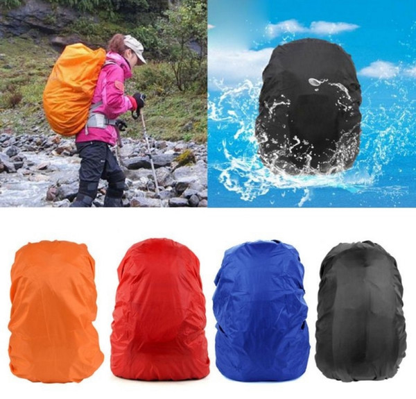 Backpack Raincoat Suit for 35L Waterproof Fabrics Rain Covers Travel Camping Hiking Outdoor Luggage Bag Raincoats