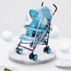 Transparent Stroller EVA Rain Cover Waterproof EVA Pram Cart Dust Raincoat For Baby Stroller Accessories Rain Wear OOA6175