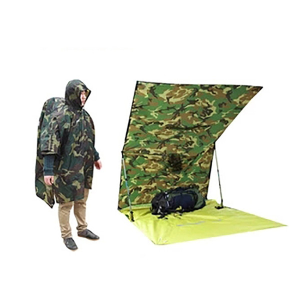 Outdoor Climbing Jacket Camouflage Raincoat Adult Rain Coat Waterproof Cover Men Suit Casaco Masculino Waterproof Poncho 50KO182 #319606