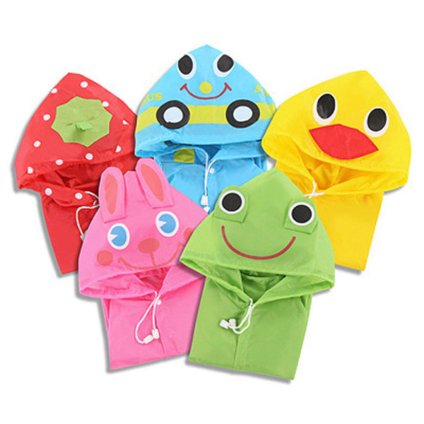 New Kids Rain Coat children Raincoat Rainwear/Rainsuit,Kids Waterproof Animal Raincoat