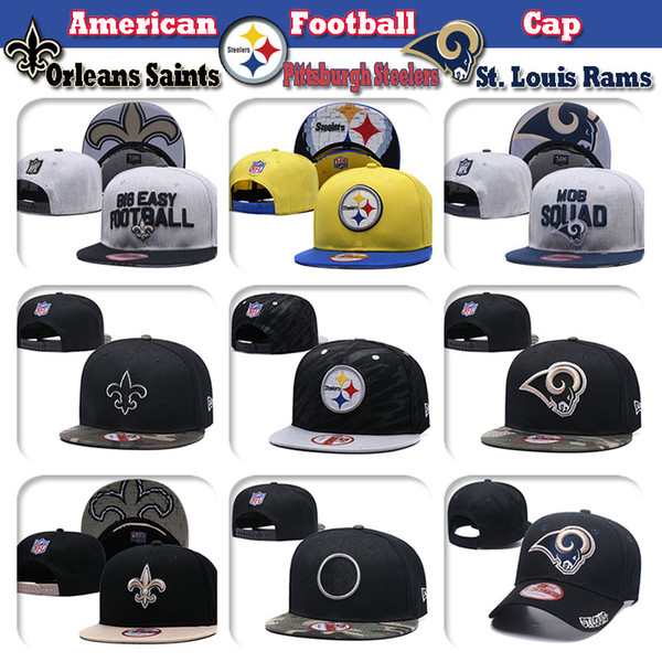 Mens & women Orleans # Pittsburgh # St. Louis High quality knit football cap Saints & Steelers & Rams 2019 new American football Hat