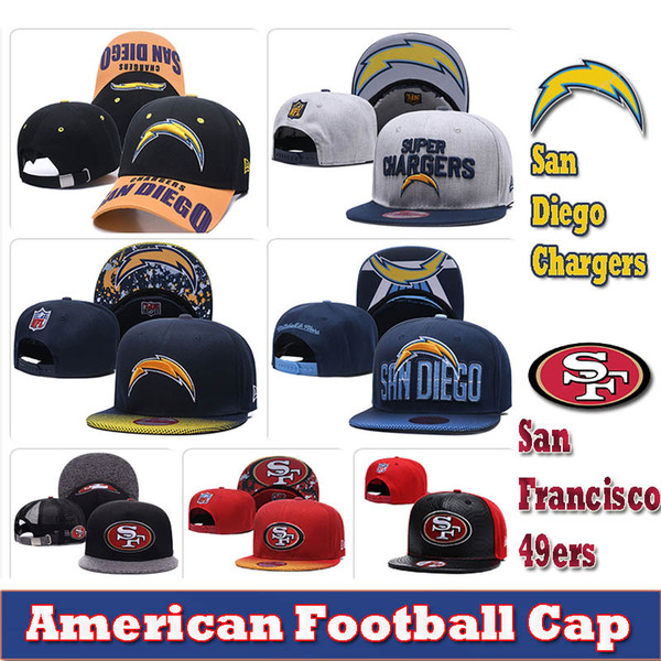 Mens & women San Diego # San Francisco High quality knit football cap Chargers & 49ers 2019 new American football Hat