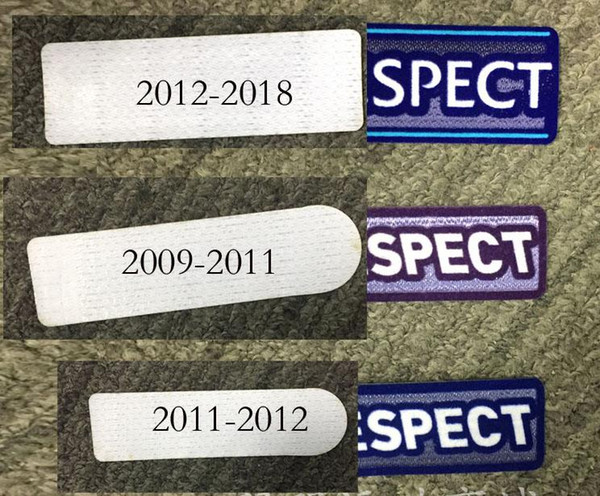 Champion League Respect patch 2009-2011 2011-2012 2012-2018 Soccer Badge Heat Transfer Free Shipping